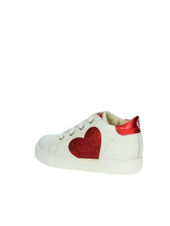 SNEAKERS BASSA 0012014115.01.1N10 BIANCO/ROSSO