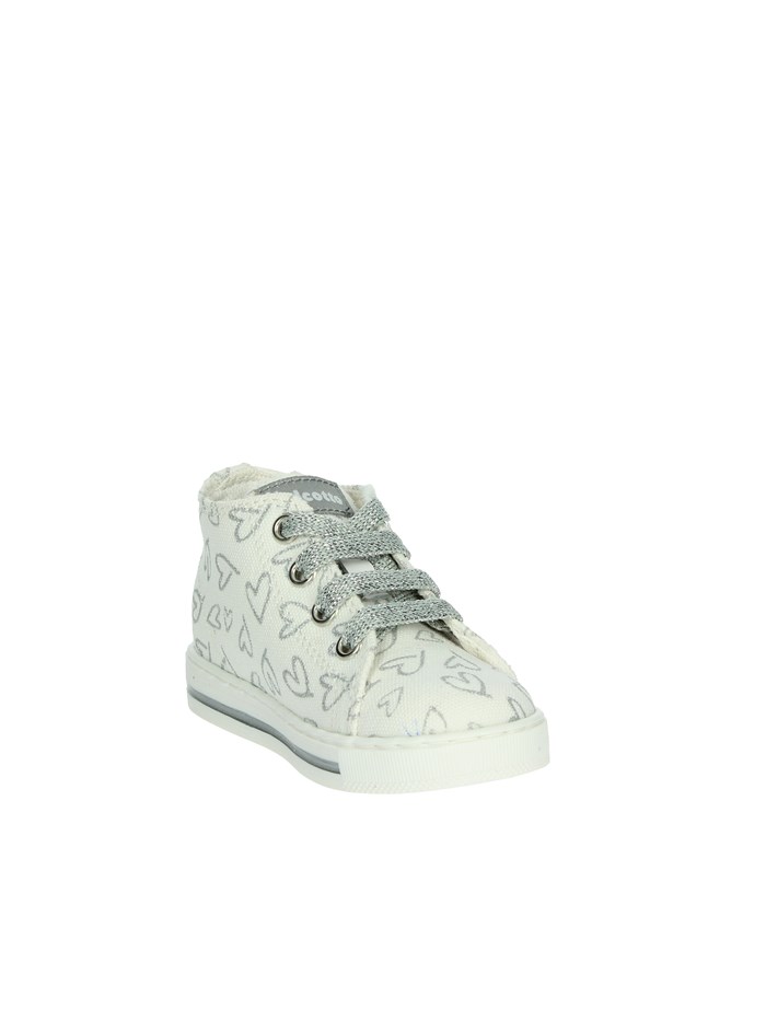 SNEAKERS BASSA 0012014600.77.1N02 BIANCO/ARGENTO