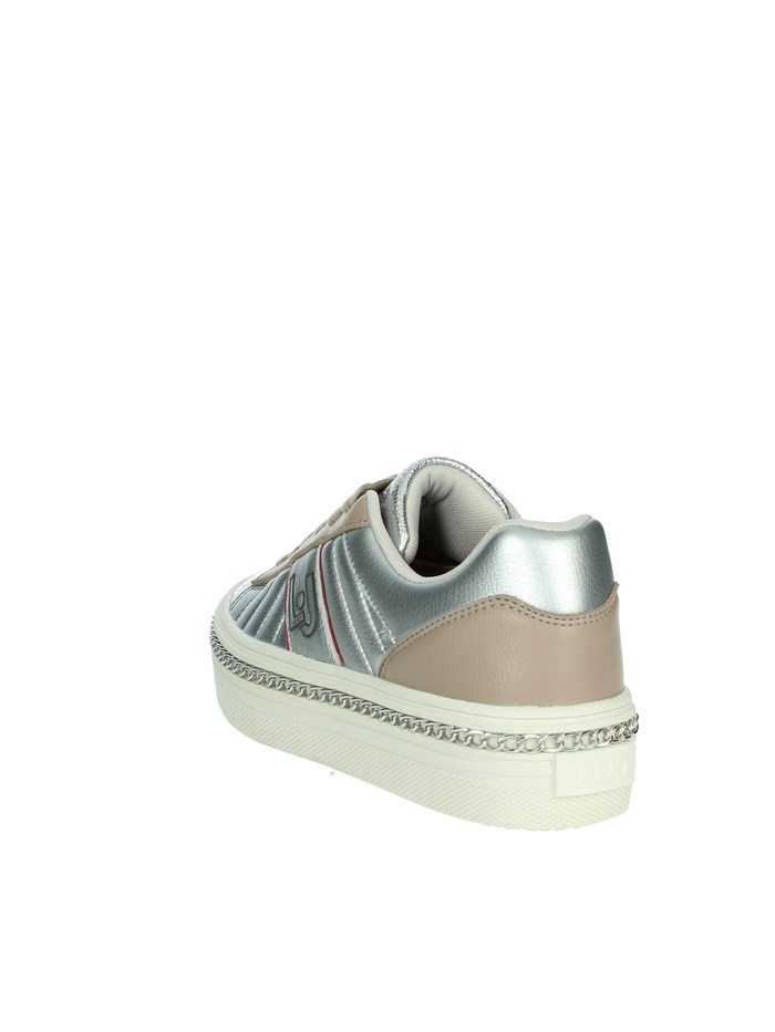 SNEAKERS BASSA 4F4725 EX268 ARGENTO