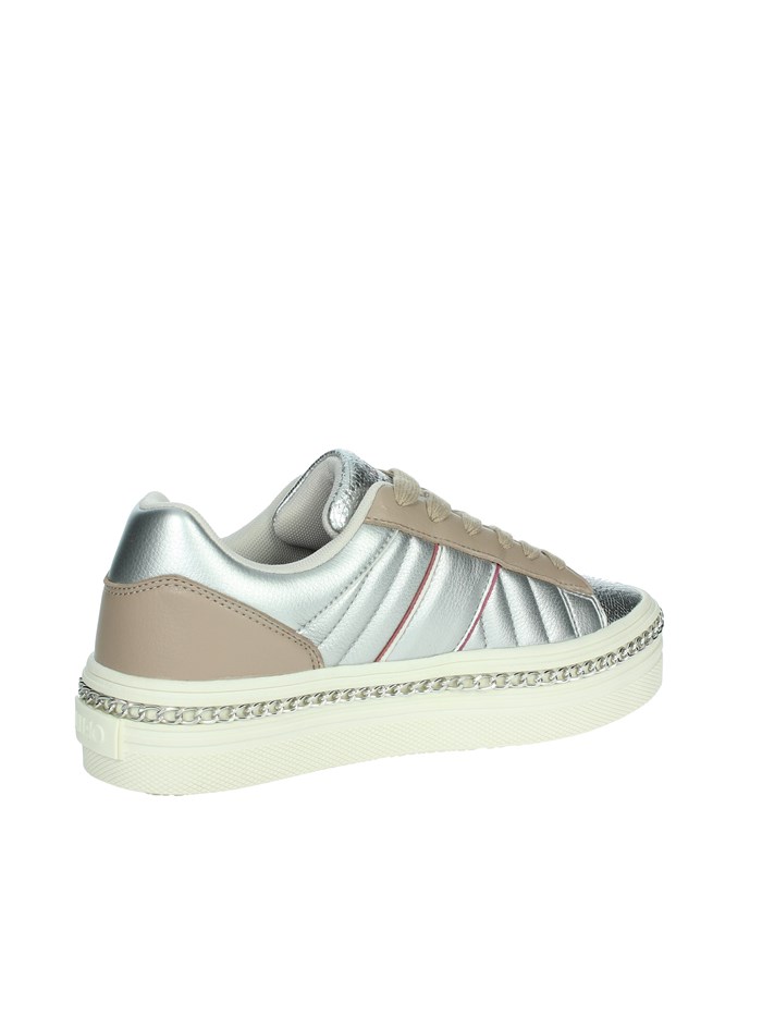 SNEAKERS BASSA 4F4725 EX268 ARGENTO