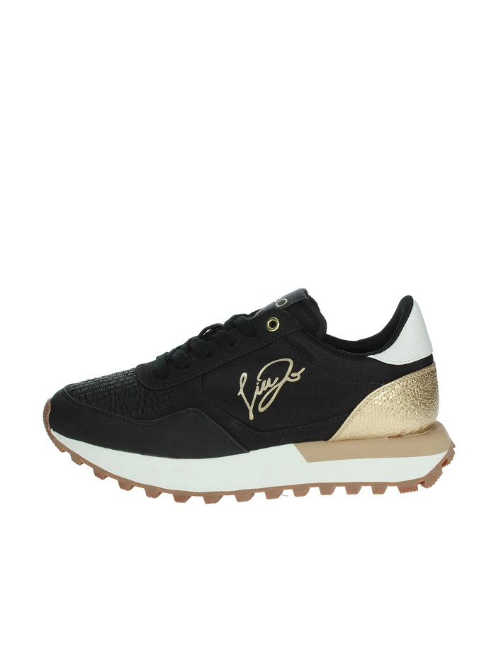 SNEAKERS BASSA 4F4721 TX444 NERO/ORO