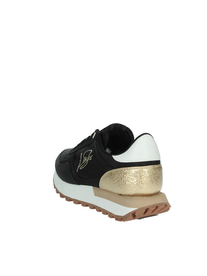 SNEAKERS BASSA 4F4721 TX444 NERO/ORO