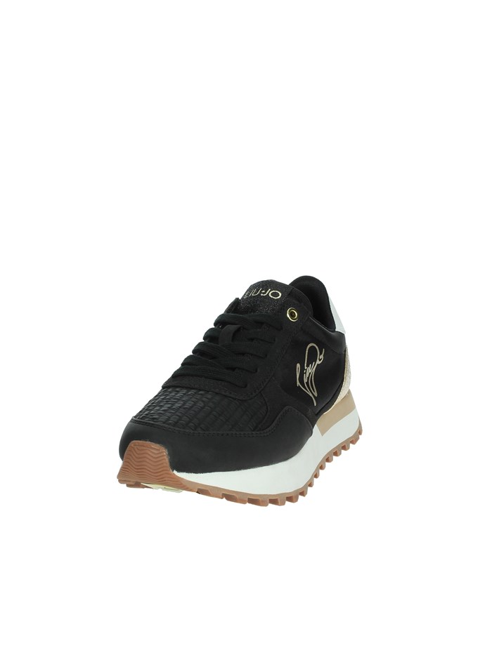 SNEAKERS BASSA 4F4721 TX444 NERO/ORO