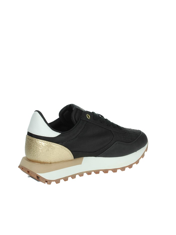 SNEAKERS BASSA 4F4721 TX444 NERO/ORO