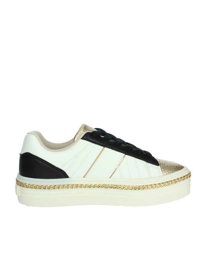 SNEAKERS BASSA 4F4725 EX268 BIANCO/NERO