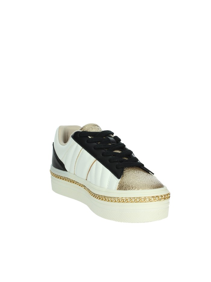 SNEAKERS BASSA 4F4725 EX268 BIANCO/NERO