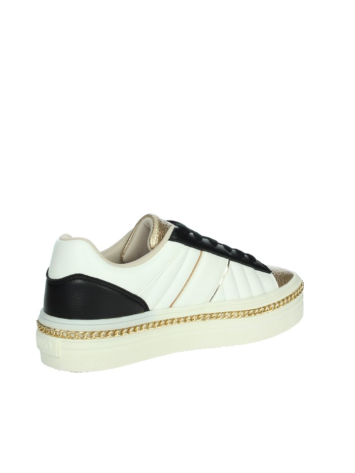 SNEAKERS BASSA 4F4725 EX268 BIANCO/NERO