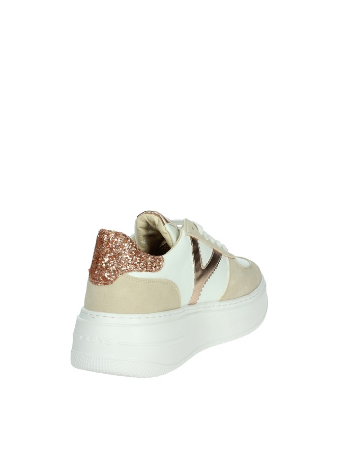 SNEAKERS BASSA K-10525 BIANCO/ROSA