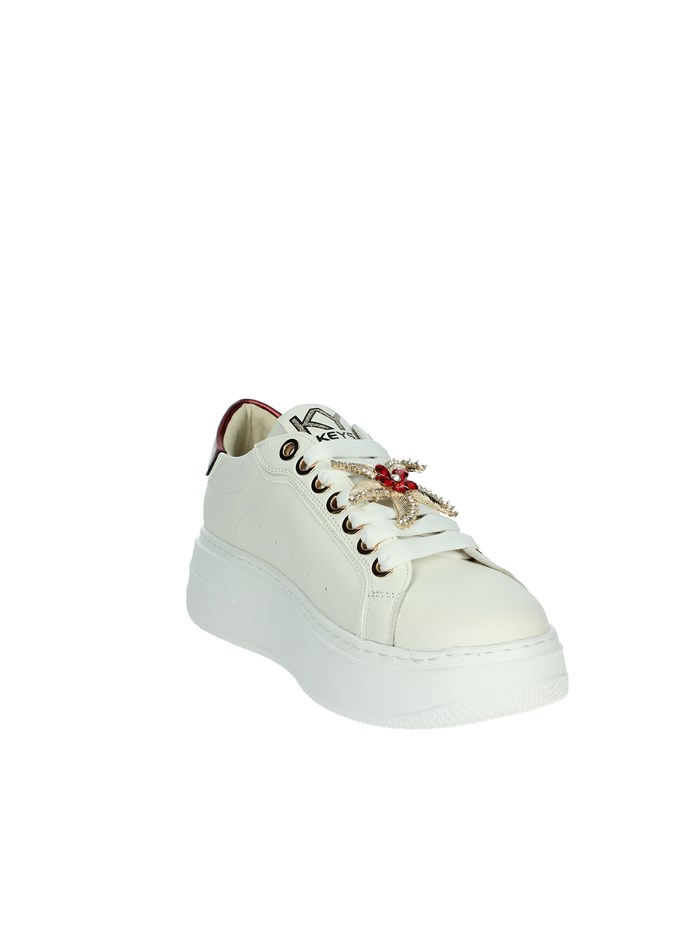 SNEAKERS BASSA K-10521 BIANCO