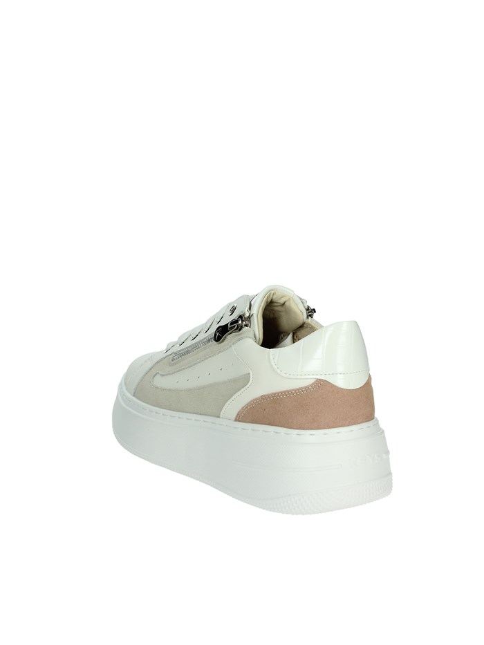 SNEAKERS BASSA K-10522 BIANCO/ROSA