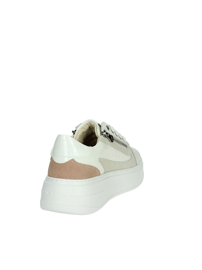 SNEAKERS BASSA K-10522 BIANCO/ROSA
