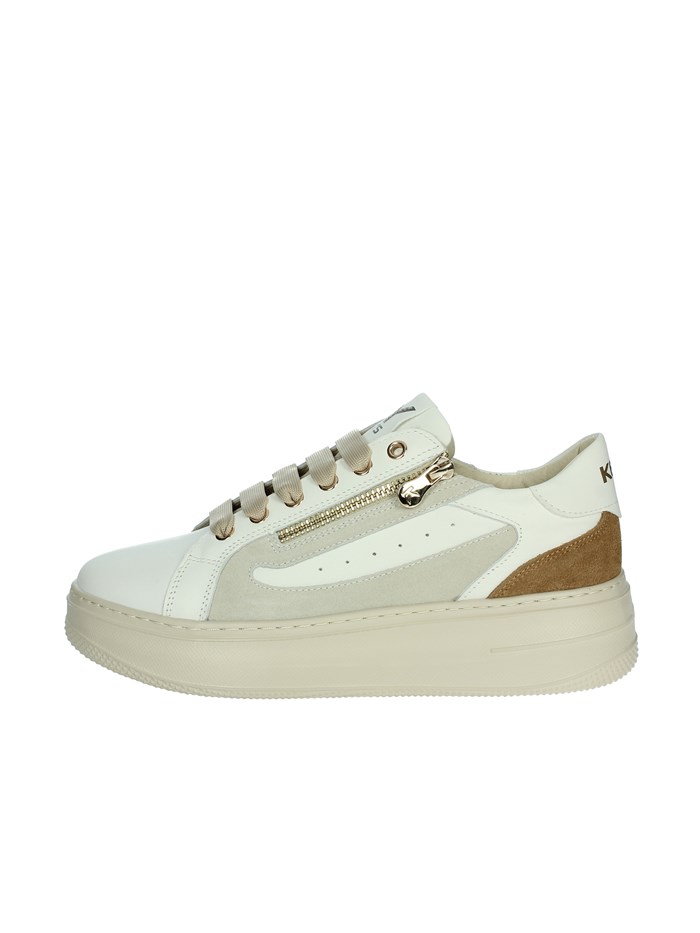 SNEAKERS BASSA K-10522 BIANCO/BEIGE