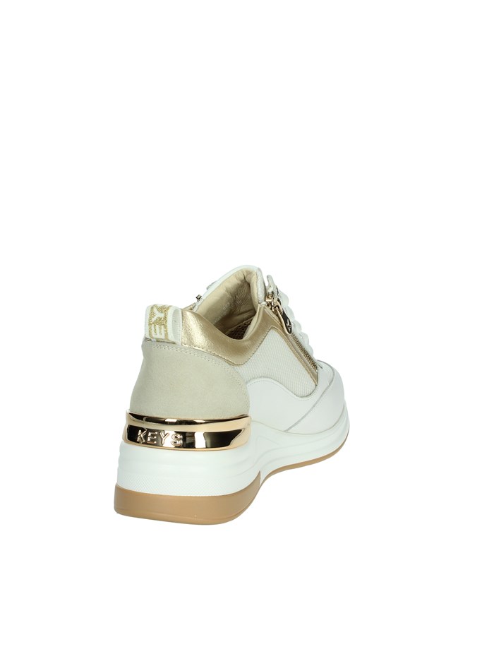 SNEAKERS BASSA K-10510 BIANCO/ORO