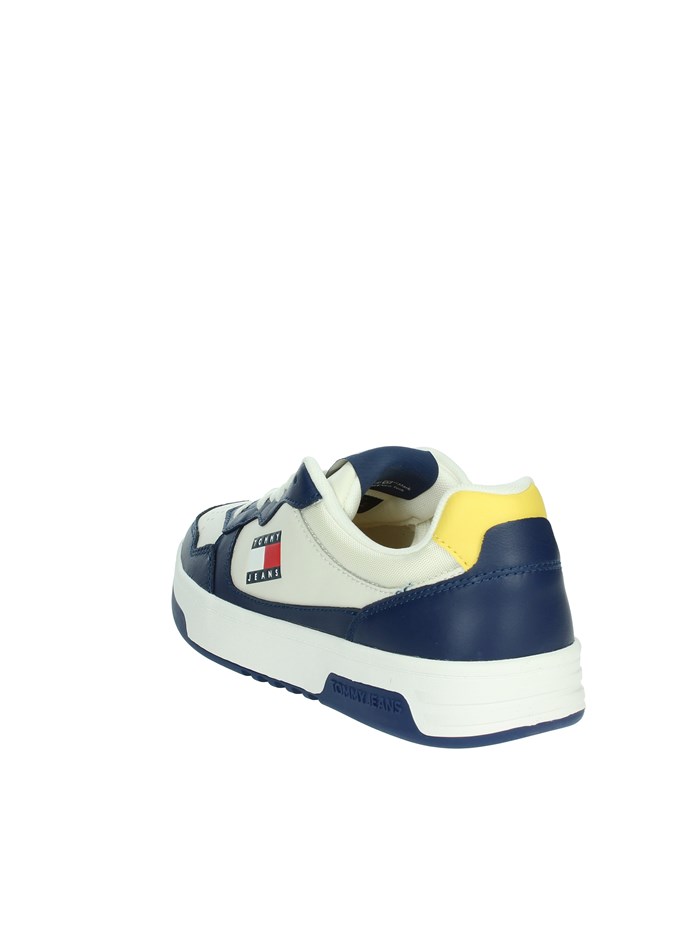 SNEAKERS BASSA EM0EM01443 BIANCO/BLU