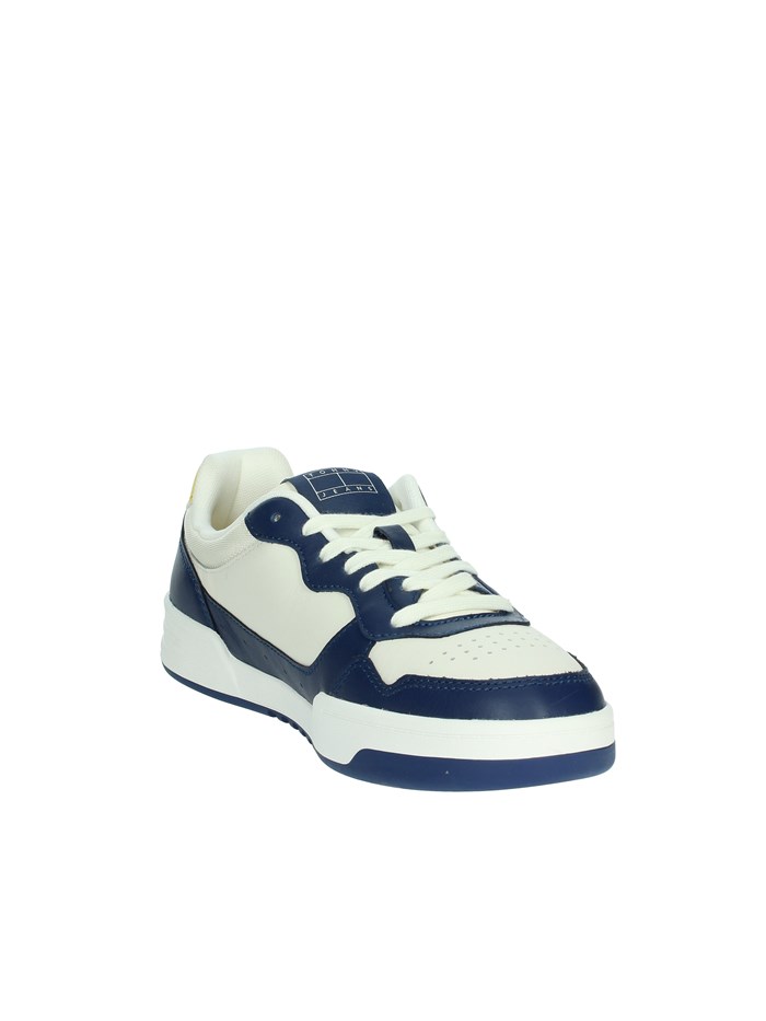 SNEAKERS BASSA EM0EM01443 BIANCO/BLU