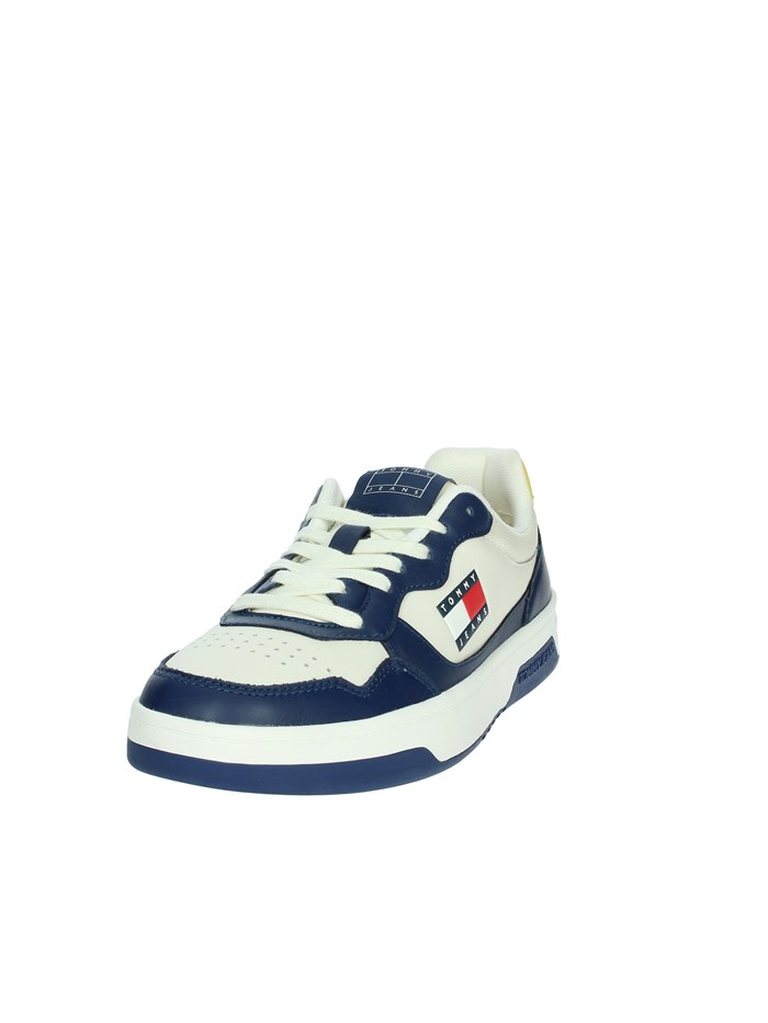 SNEAKERS BASSA EM0EM01443 BIANCO/BLU