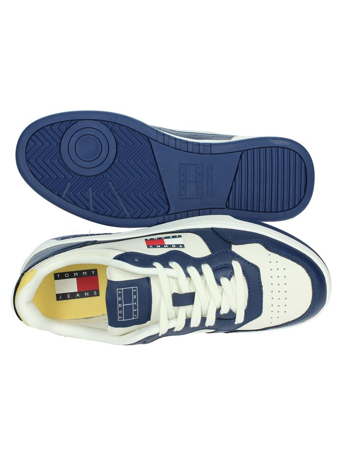 SNEAKERS BASSA EM0EM01443 BIANCO/BLU