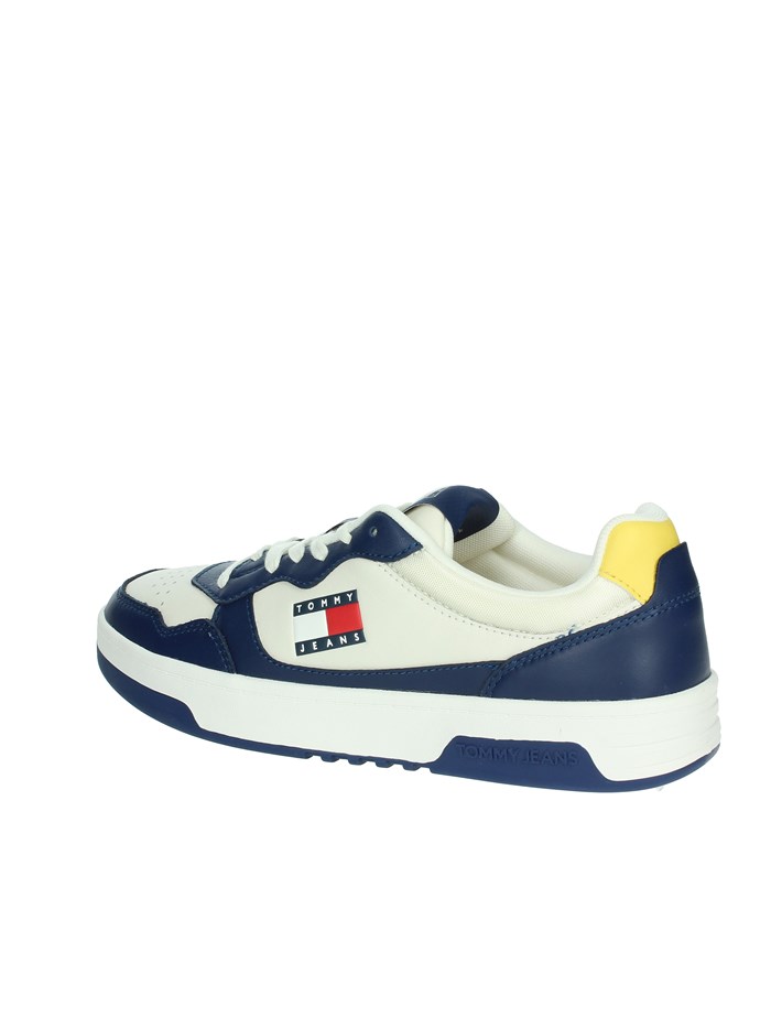 SNEAKERS BASSA EM0EM01443 BIANCO/BLU