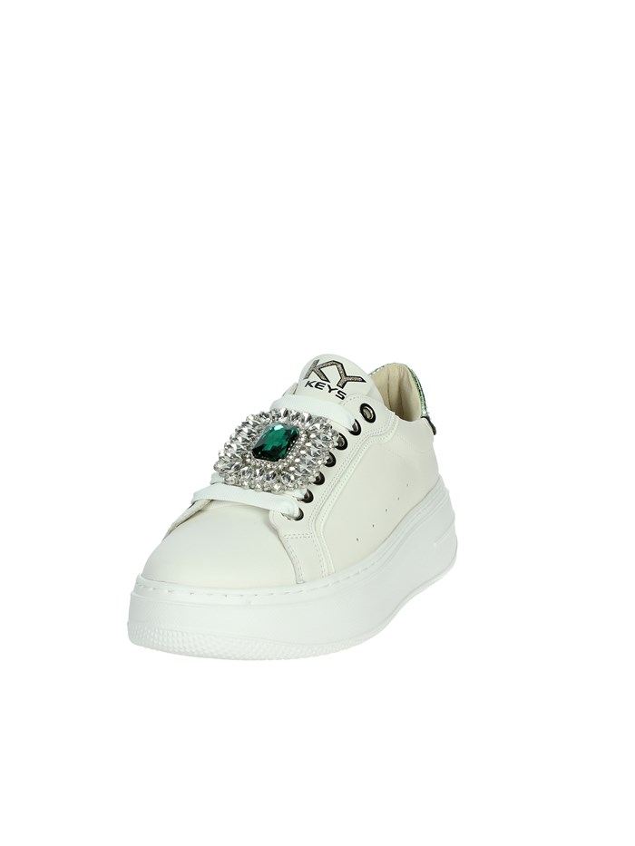 SNEAKERS BASSA K-10521 BIANCO