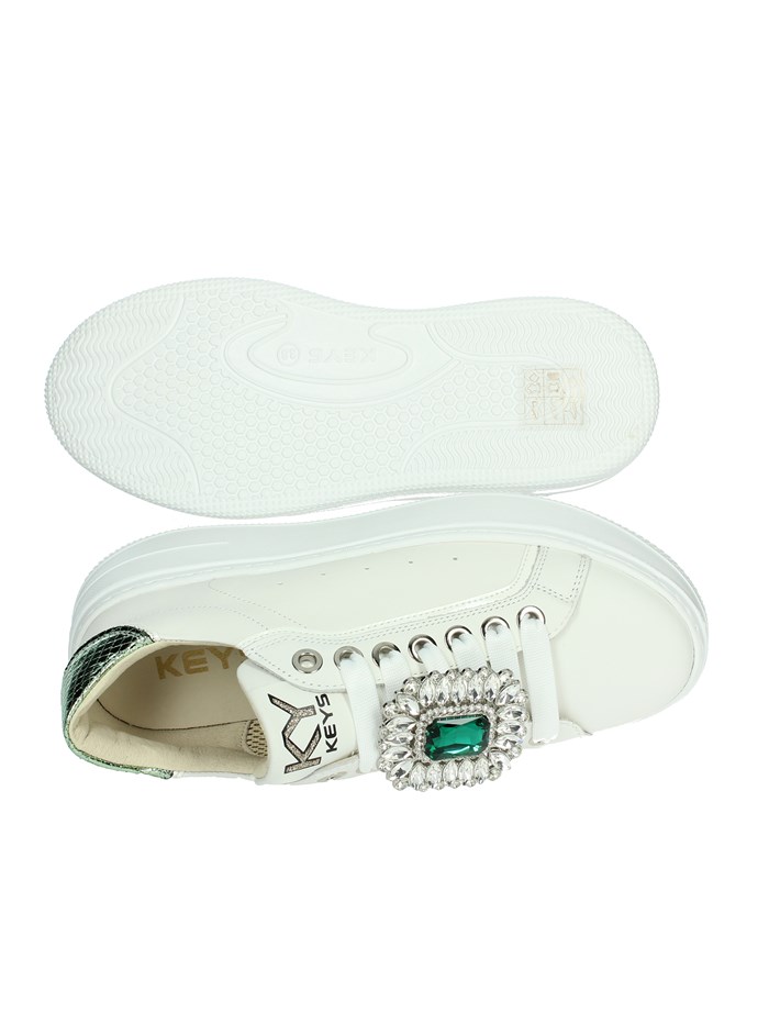 SNEAKERS BASSA K-10521 BIANCO