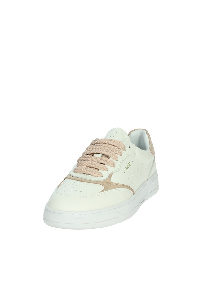 SNEAKERS BASSA J-090 BIANCO/ROSA