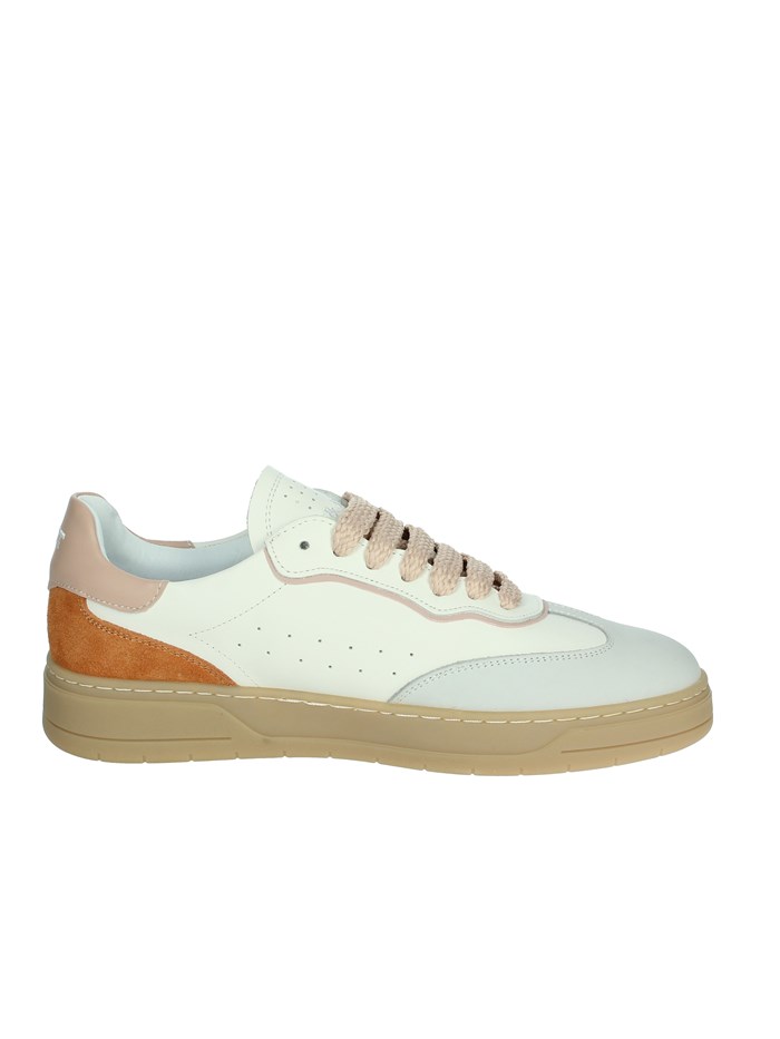 SNEAKERS BASSA J-091 BIANCO/ROSA