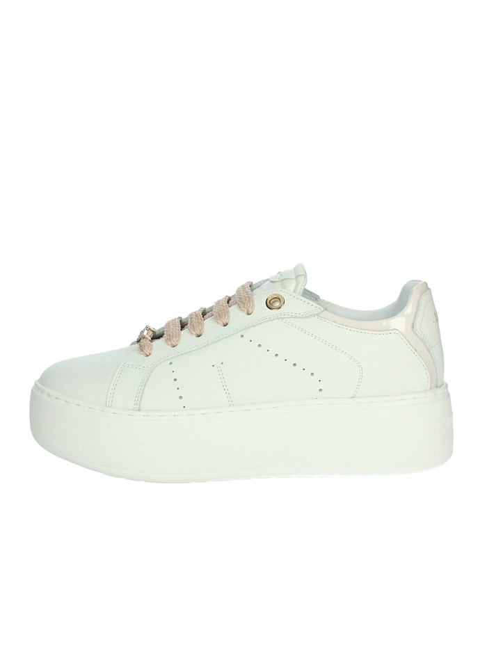 SNEAKERS BASSA J-004 BIANCO/ROSA