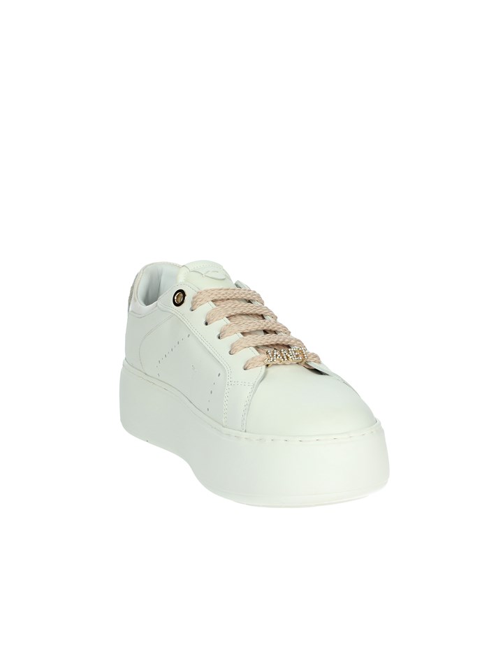 SNEAKERS BASSA J-004 BIANCO/ROSA