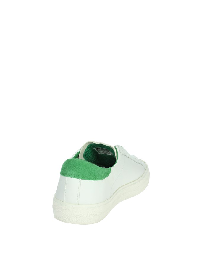 SNEAKERS BASSA W401-HL-VD-WG BIANCO/VERDE