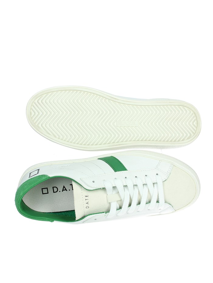 SNEAKERS BASSA W401-HL-VD-WG BIANCO/VERDE