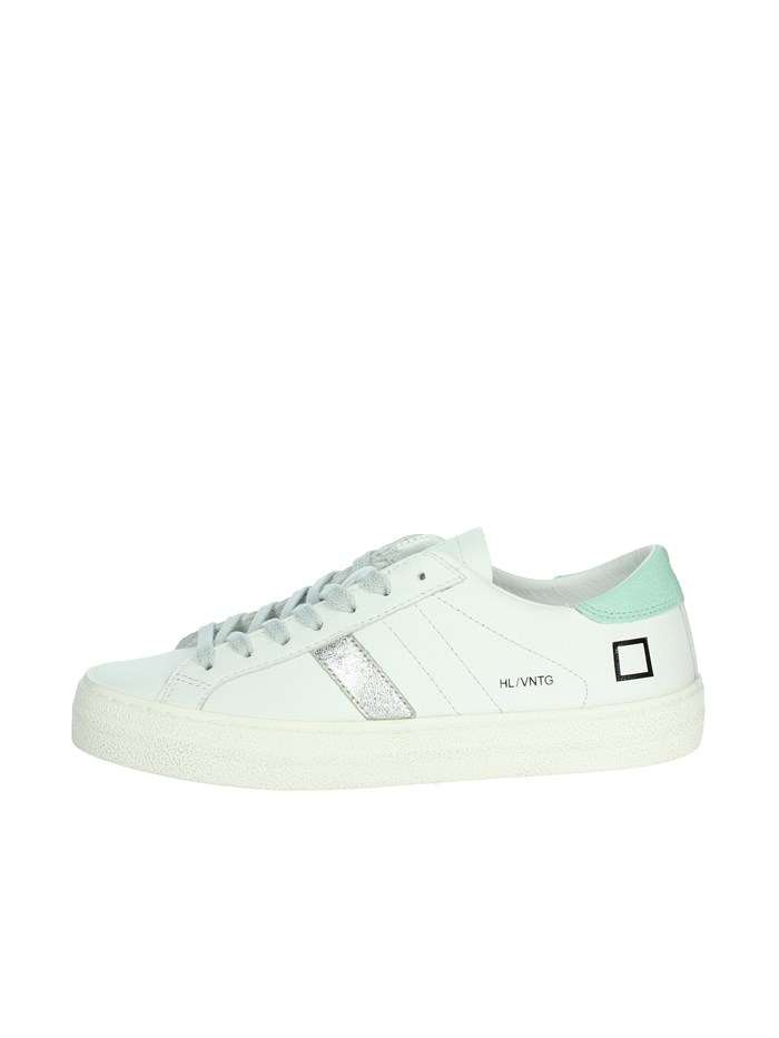 SNEAKERS BASSA W401-HL-VC-HM BIANCO/VERDE