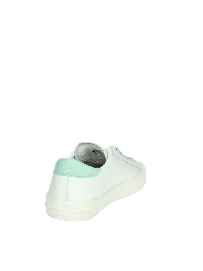 SNEAKERS BASSA W401-HL-VC-HM BIANCO/VERDE