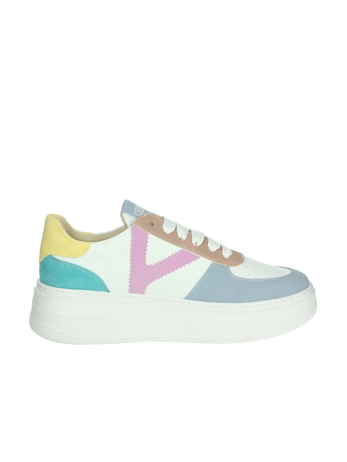 SNEAKERS BASSA K-10525 BIANCO/CELESTE