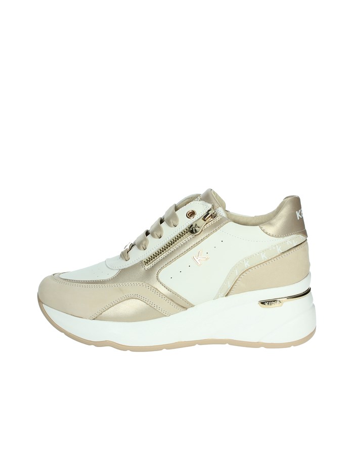 SNEAKERS BASSA K-10591 BEIGE