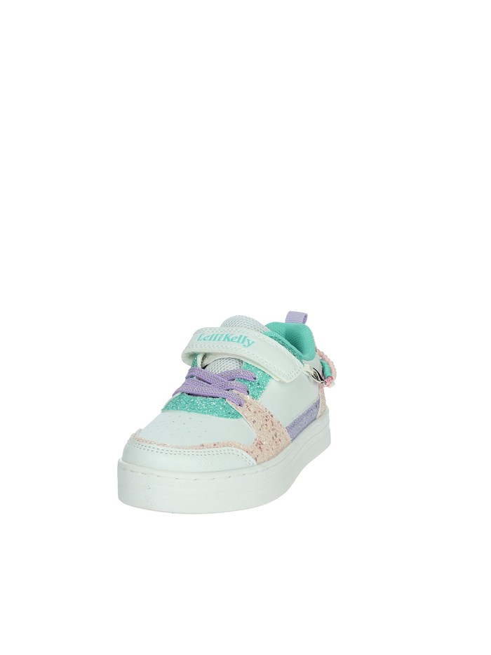 SNEAKERS BASSA LKAA4010 BIANCO/VERDE