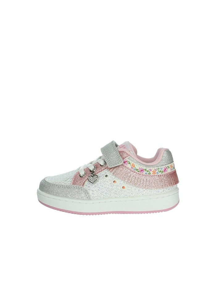 SNEAKERS BASSA LKAL8054 BIANCO/ARGENTO