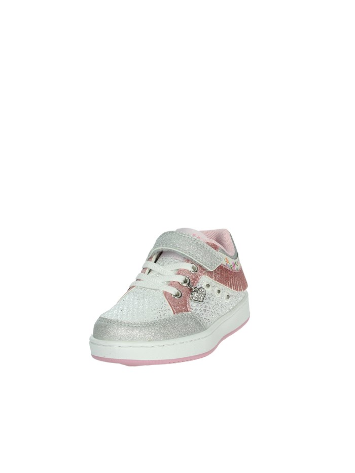 SNEAKERS BASSA LKAL8054 BIANCO/ARGENTO