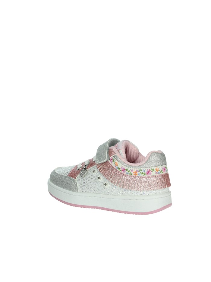 SNEAKERS BASSA LKAL8054 BIANCO/ARGENTO