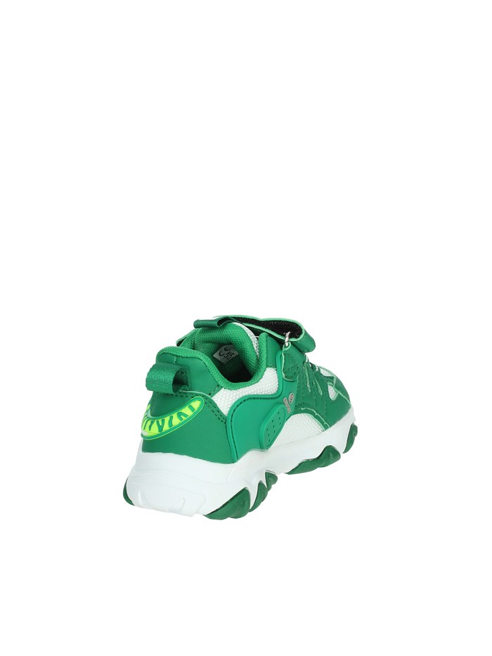 SNEAKERS BASSA DNAR5010 BIANCO/VERDE