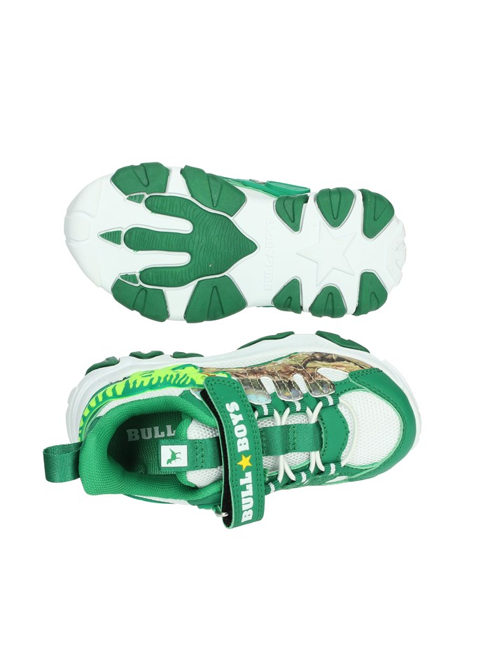 SNEAKERS BASSA DNAR5010 BIANCO/VERDE