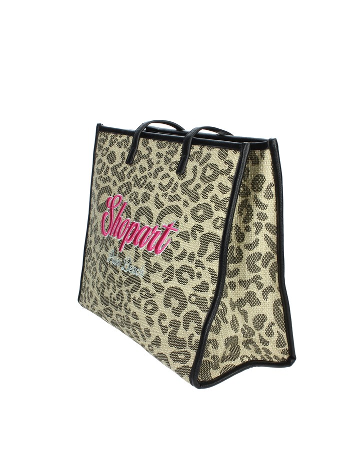 BORSA A SPALLA SAAS250136 BEIGE/NERO