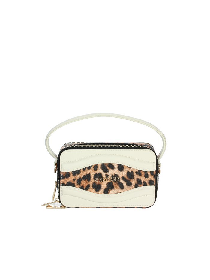BORSA A MANO SAAS250104 BEIGE/CUOIO