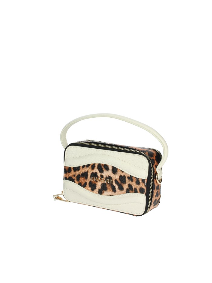BORSA A MANO SAAS250104 BEIGE/CUOIO