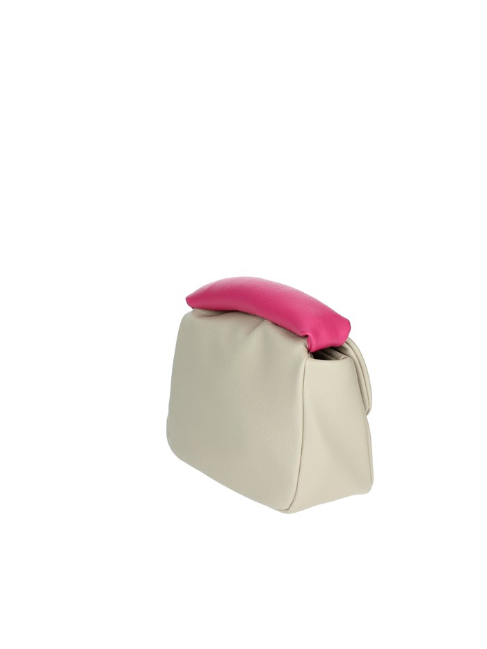 BORSA A MANO SAAS250101 BEIGE/FUCSIA