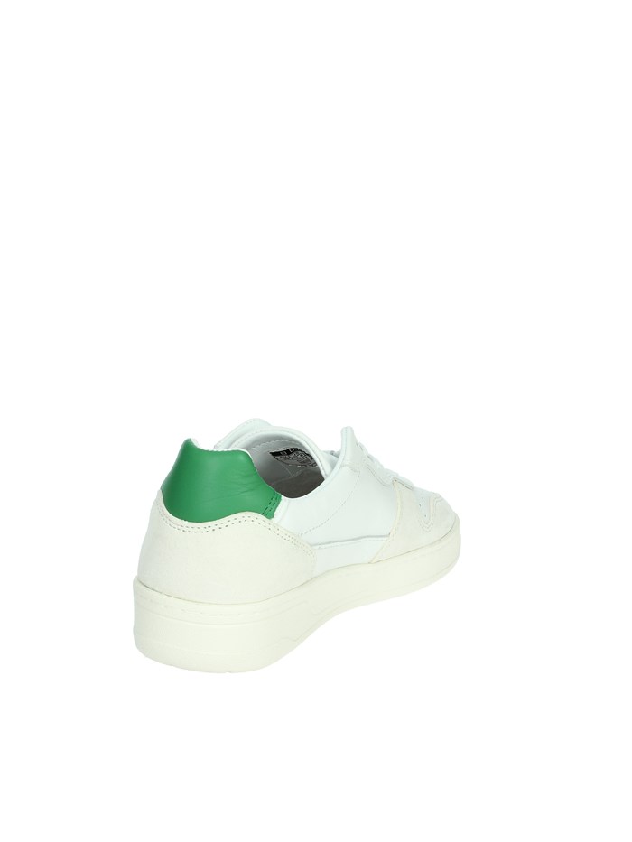 SNEAKERS BASSA J401-C2-BA-WG3 BIANCO/VERDE