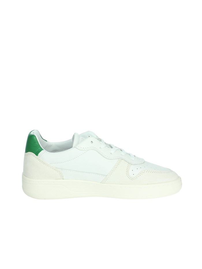 SNEAKERS BASSA J401-C2-BA-WG3 BIANCO/VERDE