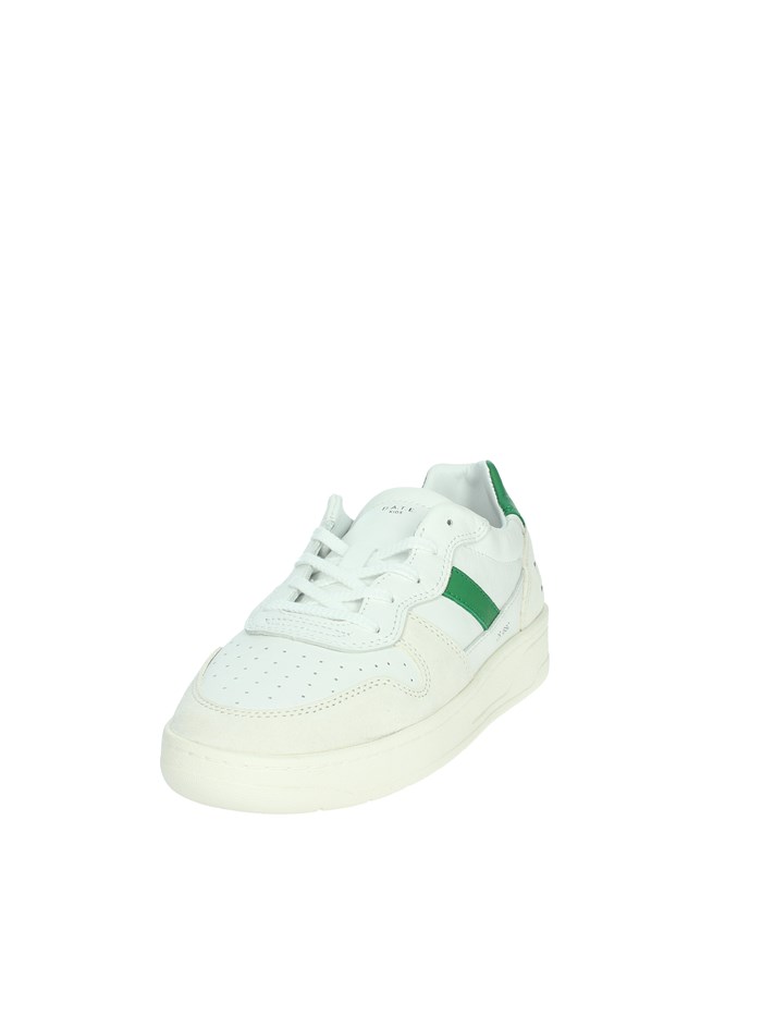 SNEAKERS BASSA J401-C2-BA-WG3 BIANCO/VERDE