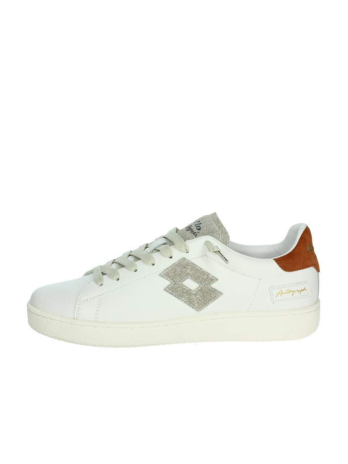 SNEAKERS BASSA 221106 BIANCO/CUOIO