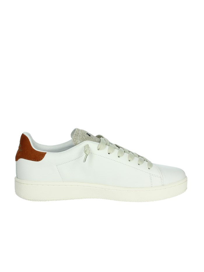 SNEAKERS BASSA 221106 BIANCO/CUOIO