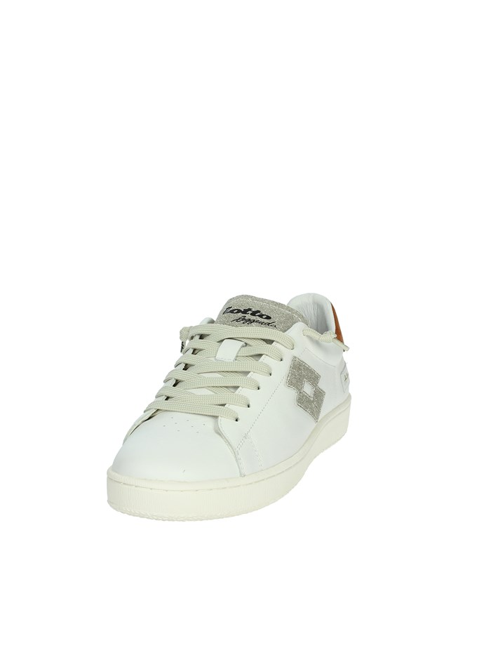 SNEAKERS BASSA 221106 BIANCO/CUOIO